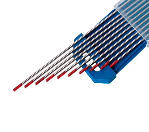 ELECTRODO DE TUNGSTENO ROJO 2% THORIO